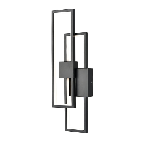 Imola Modern LED Wall Sconce Rectangle  Flush Mount Wall Light
